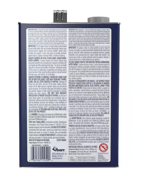 One Gallon Premium Paint Remover and Stripper – CA Formula