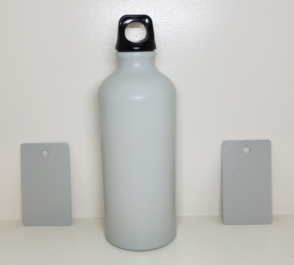 Light Gray RAL 7035 Hammertone Texture Powder Coating Paint USA Made 1LB