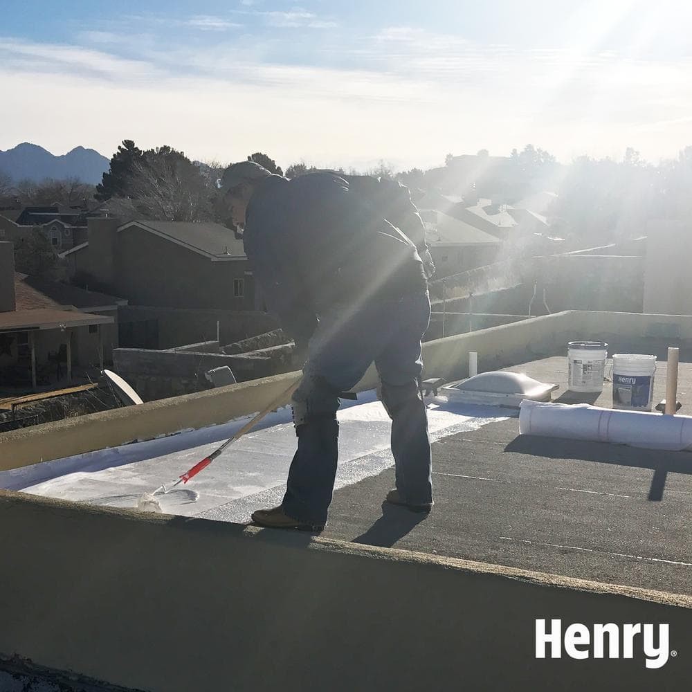 Elastomeric Reflective Roof Coating Dura Brite White 100% Acrylic 4.75 Gallons