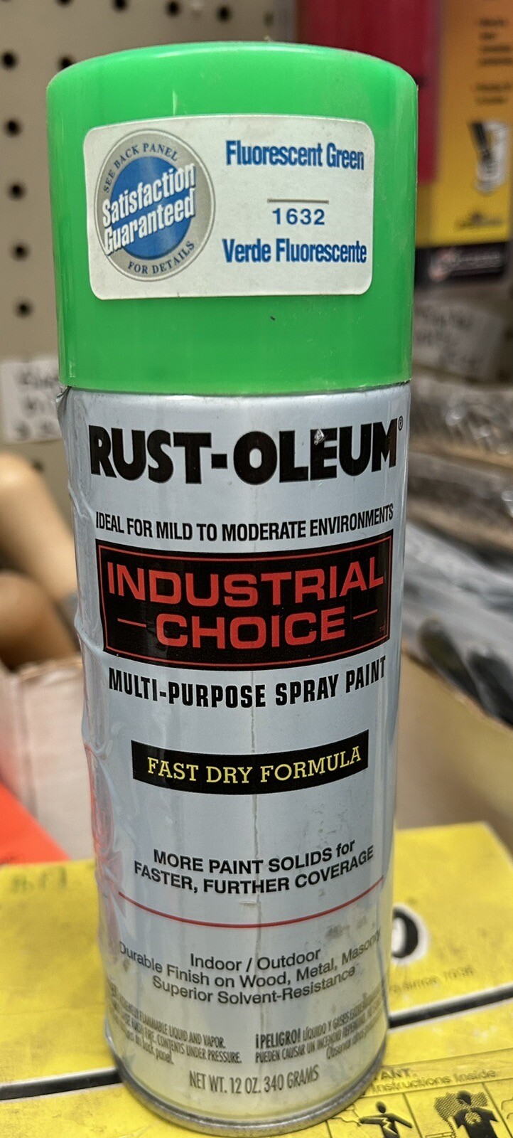 Rust-Oleum Industrial Choice Fluorescent Green