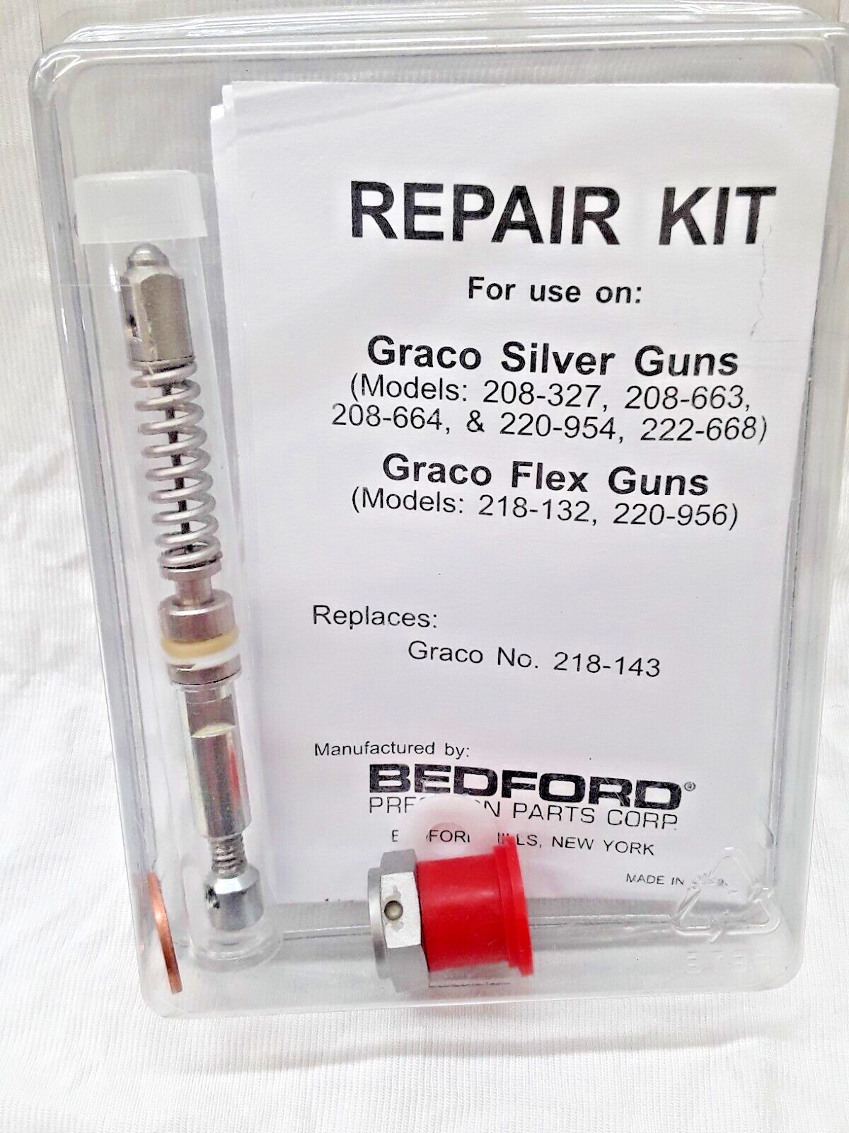 GRACO SILVER PLUS GUN KIT 235474 REPLACMENT. BEDFORD PART # 20-1930