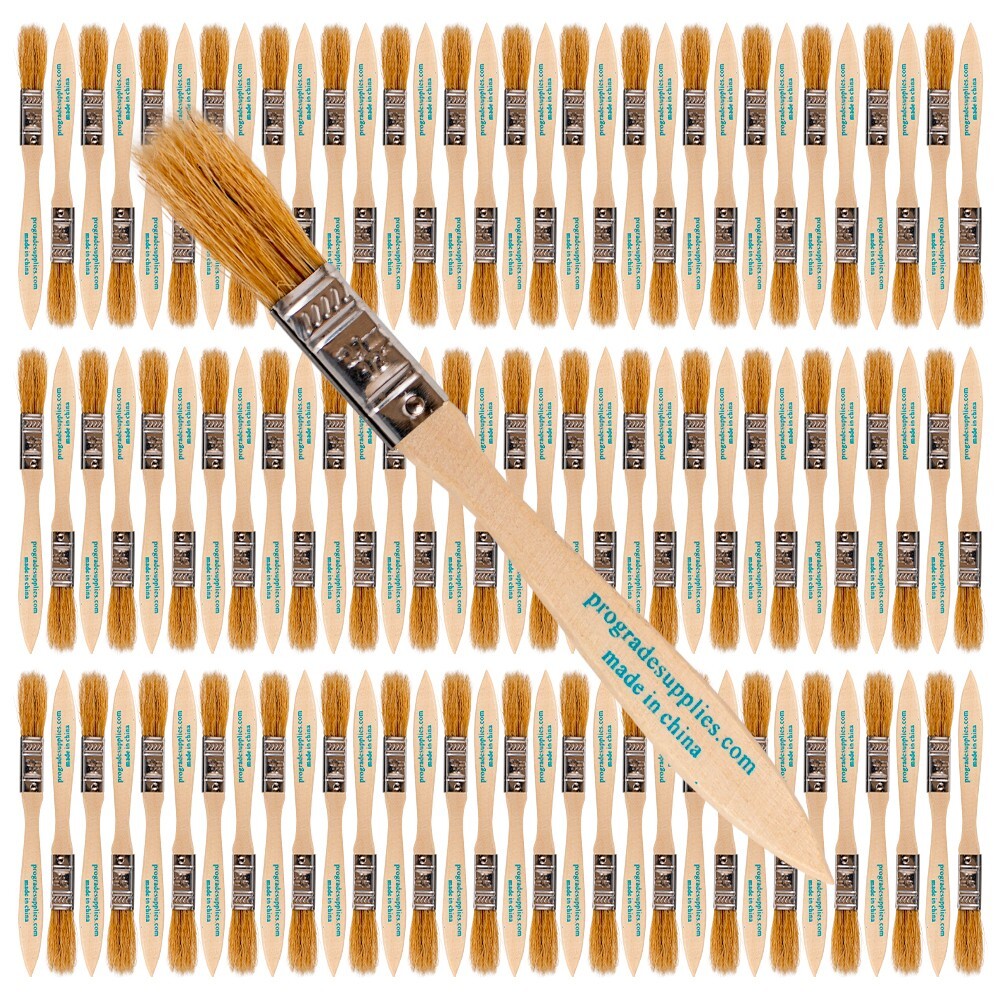 96 Pack – 1/2″ Chip Brushes for Paints, Stains, Varnishes, Glues & Gesso