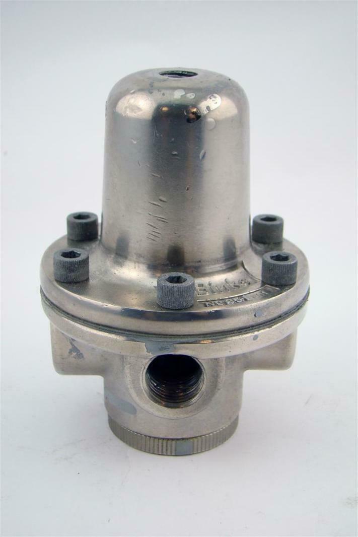 Binks Ss Air Pressor Regulator 3/8 & 1/4″ Ports