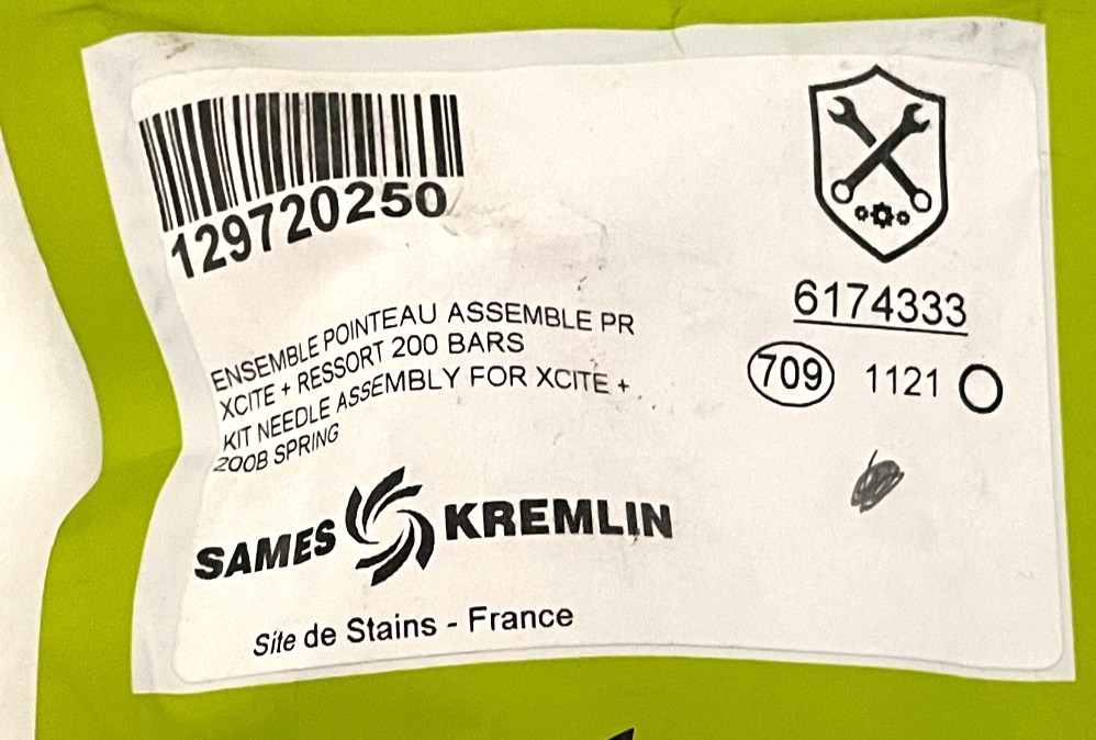 SAMES KREMLIN XCITE AIRMIX GUN CARTRIDGE W/SPRING 200B