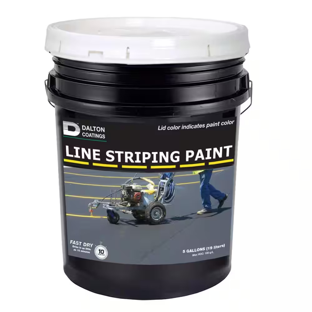 5 Gal. White Line Striping Paint