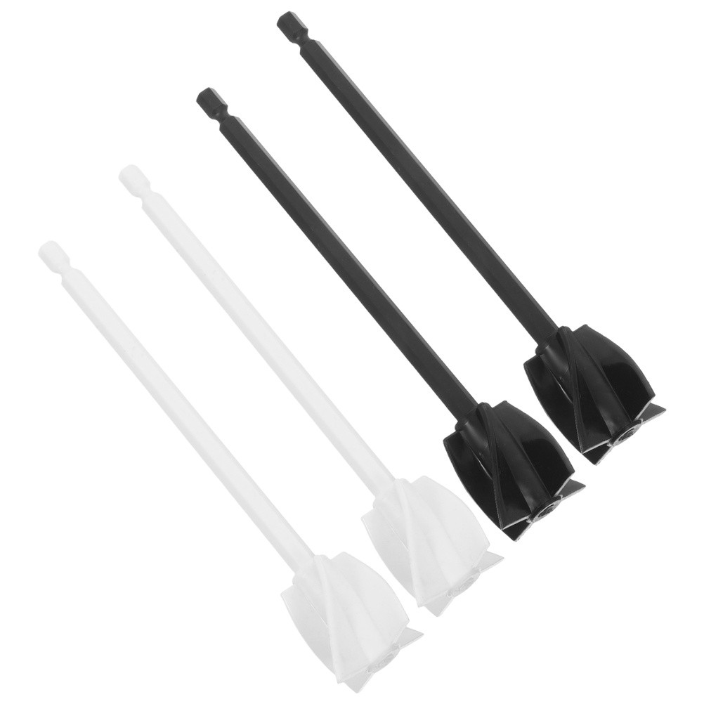 4 Pieces Resin Mixer Set Spiral Stirrer Reusable Paint Drill Attachment
