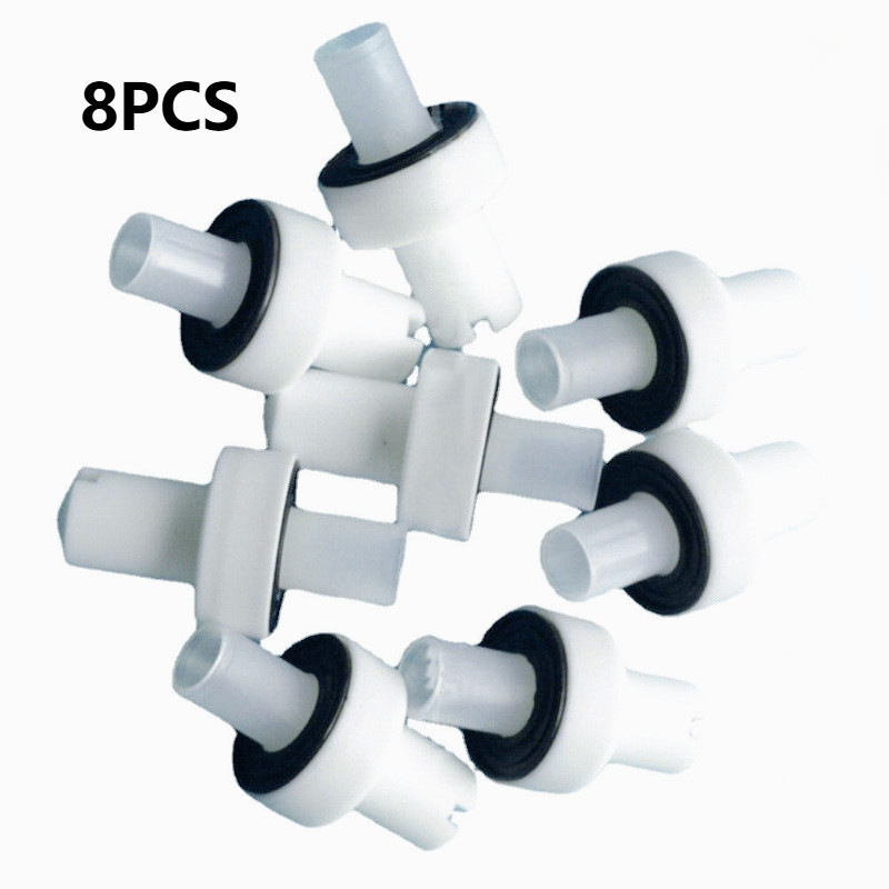 8PCS Plastic Flat nozzle Flat nozzle 1000047 for GM GM/GA02 Powder spray gun