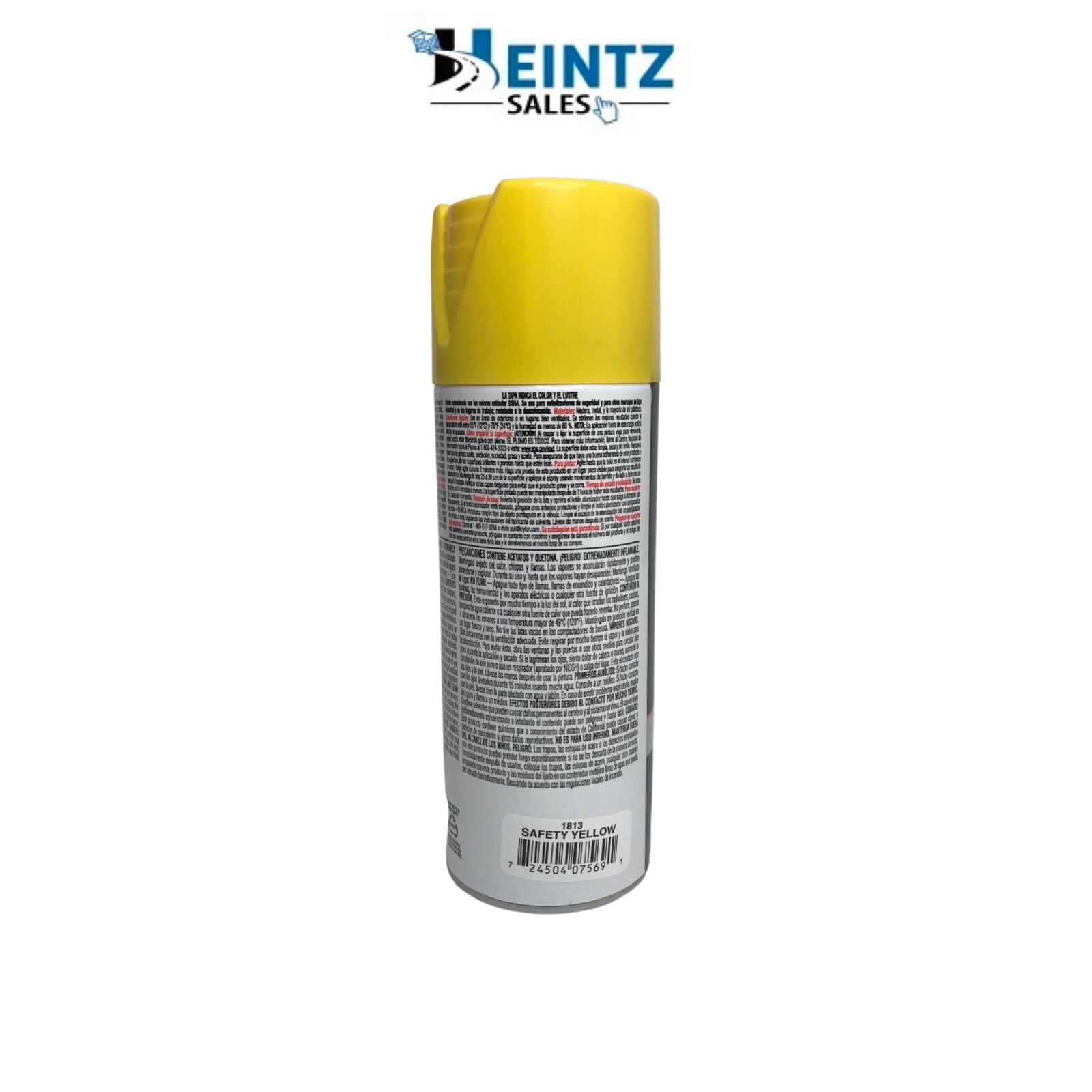 Krylon 1813 2 PACK Osha Safety Colors – Safety Yellow – 12 oz