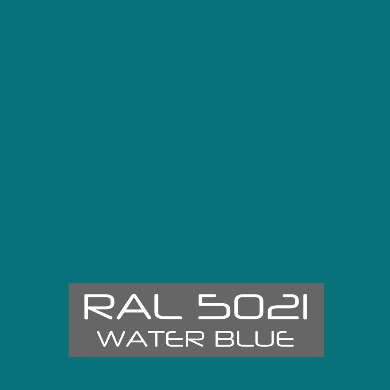 RAL 5021 Water Blue Powder Coat Paint – New 1LB
