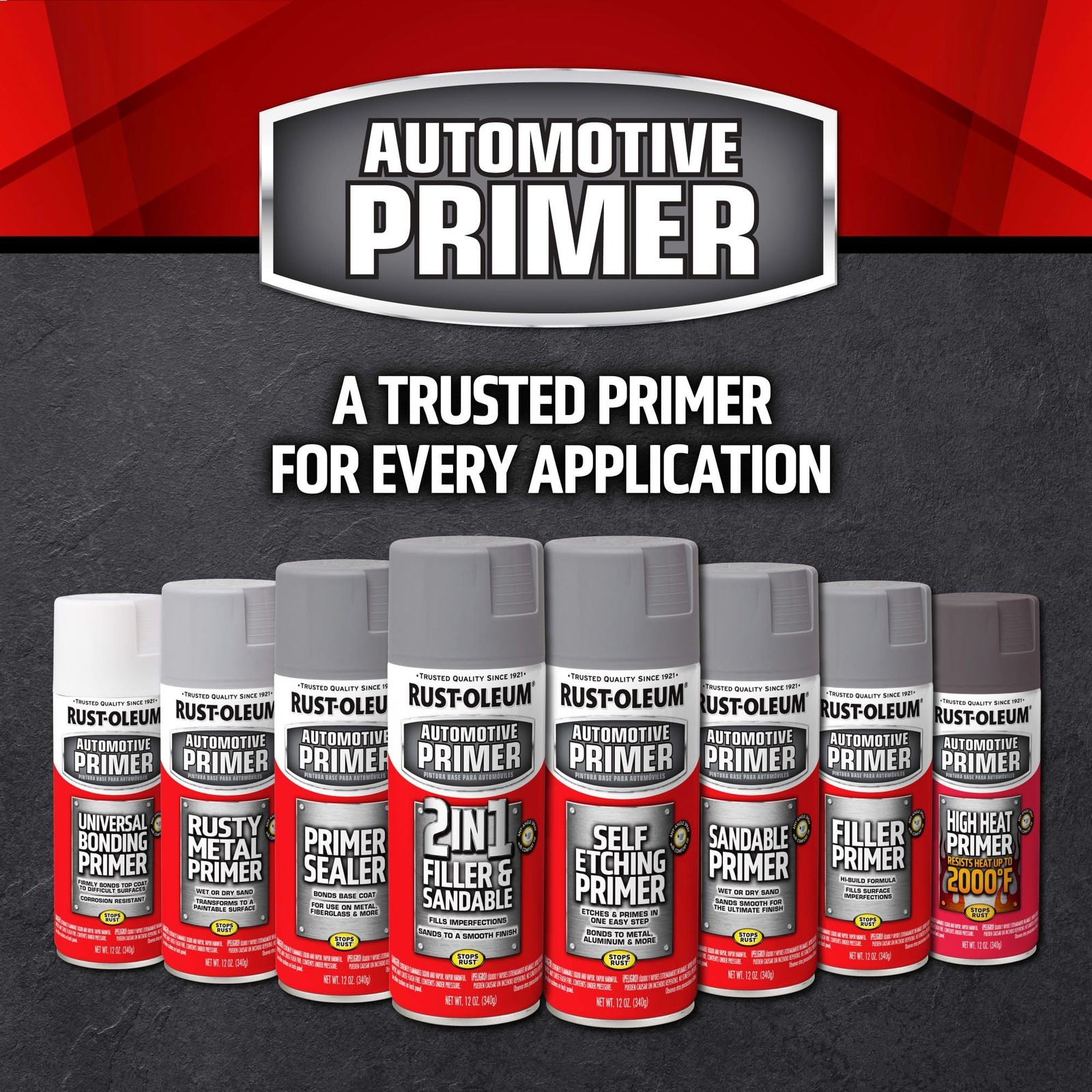 Rust-Oleum 249322 Automotive Self Etching 12 Ounce (Pack of 1), Dark Green