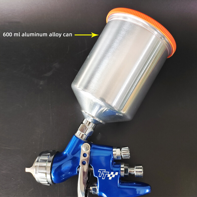 Spray Gun Cup Pot for Devilbiss 600ml Tank General Upper Cup Car Paint Pot