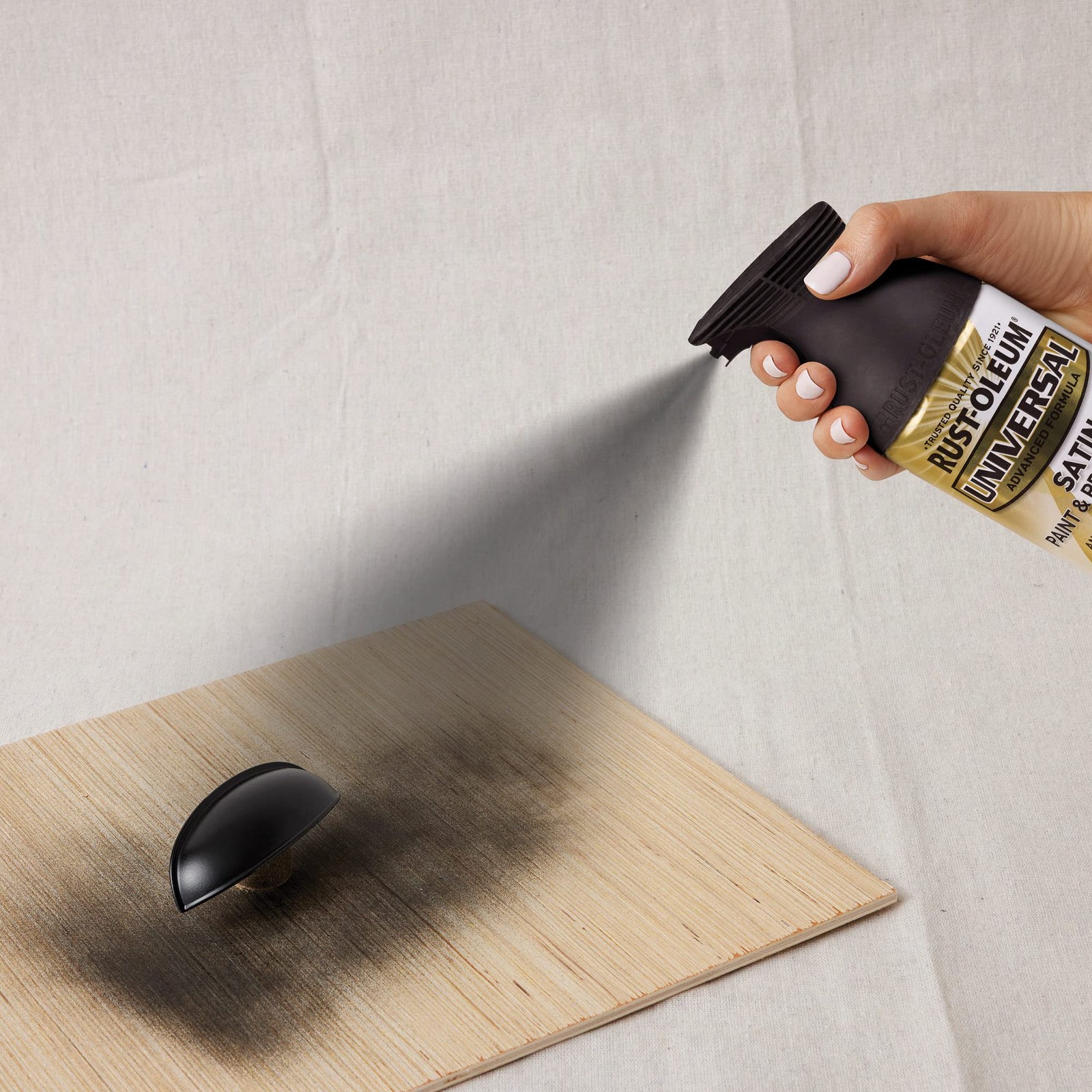 Rust-Oleum 245197 Universal All Surface Spray 12 Ounce (Pack of 1), Black