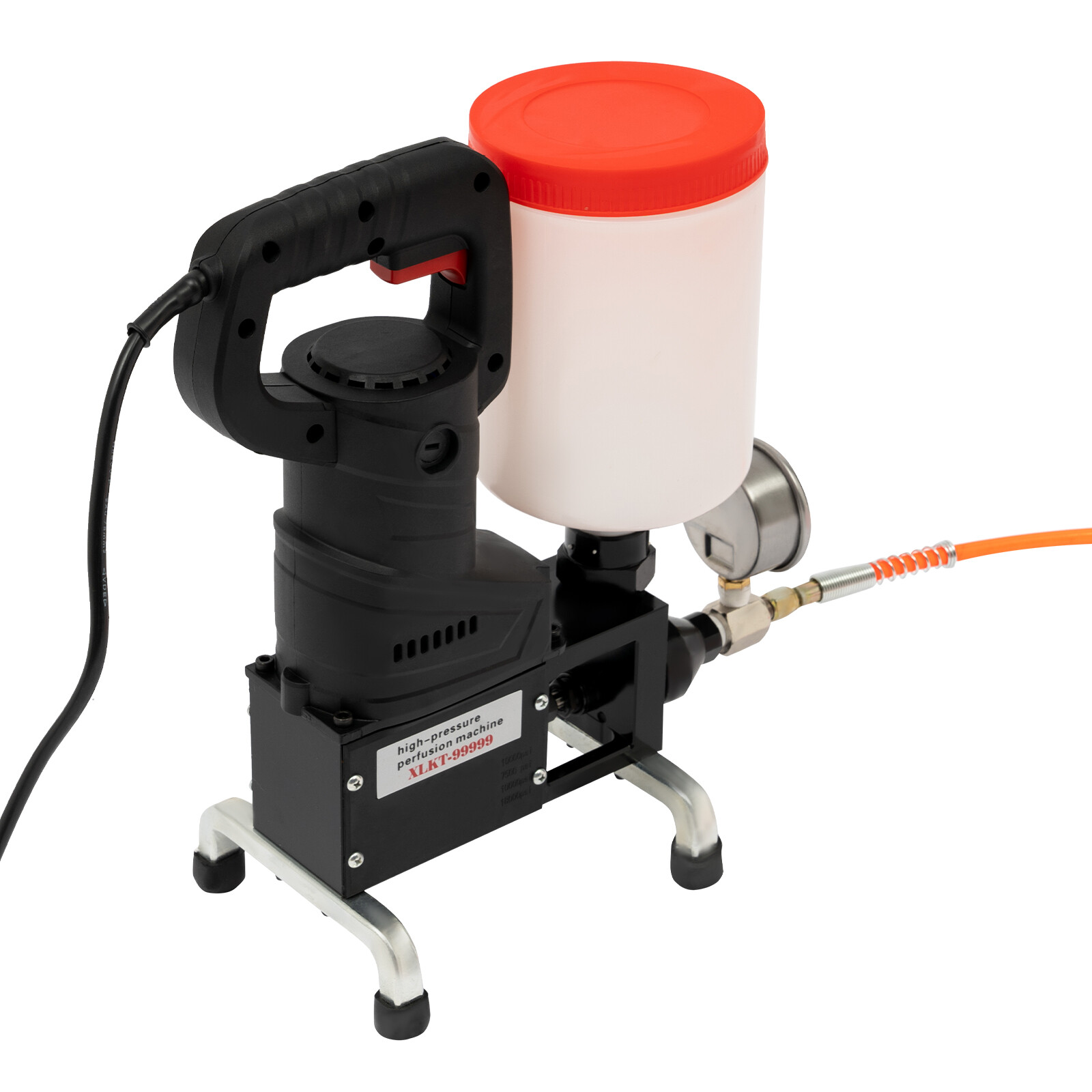 Electric Grouting Machine High Pressure Grouting Injection Pump 0-10000PSI 110V