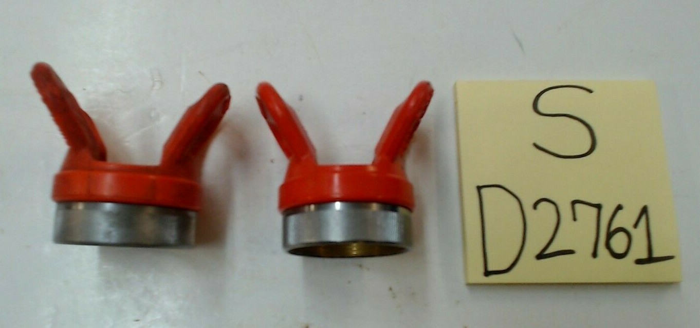 Used, Graco Paint Spray Gun Air Cap, lot of 2