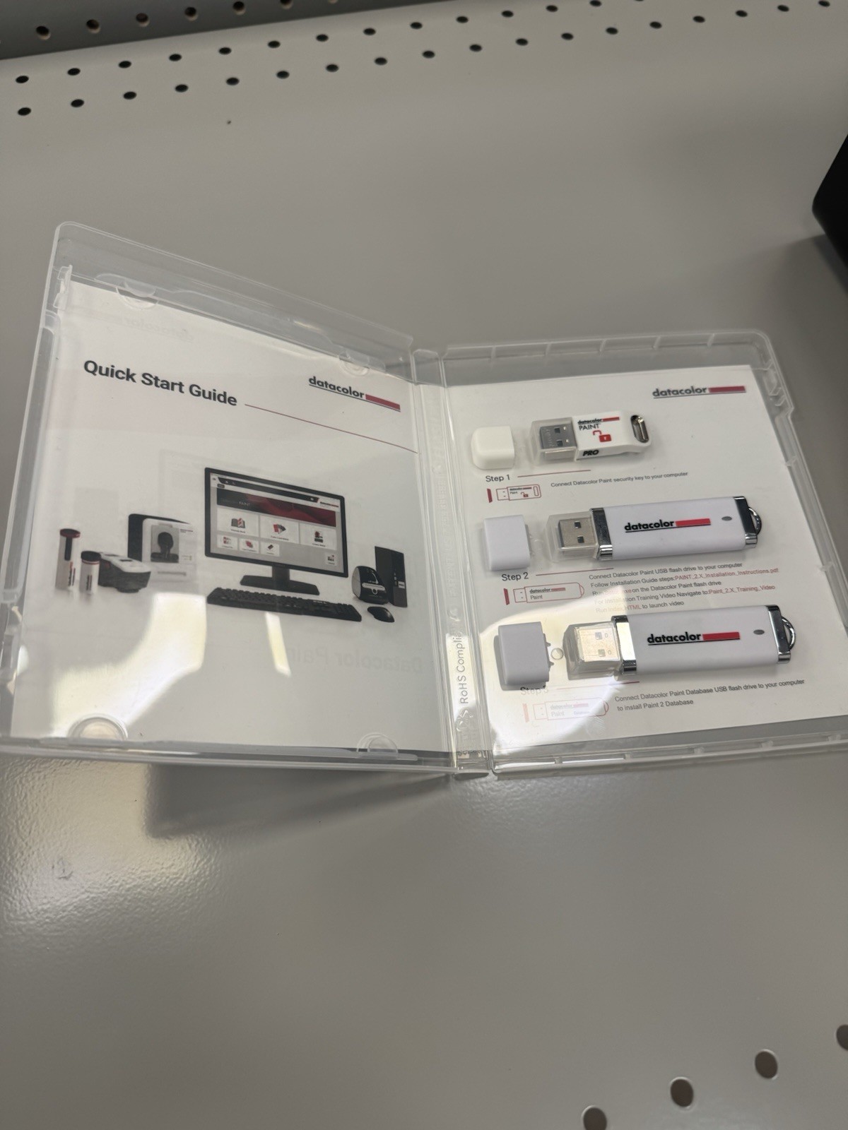 Datacolor 200M USAV Spectrophotometer + Paint 2 Software Complete System