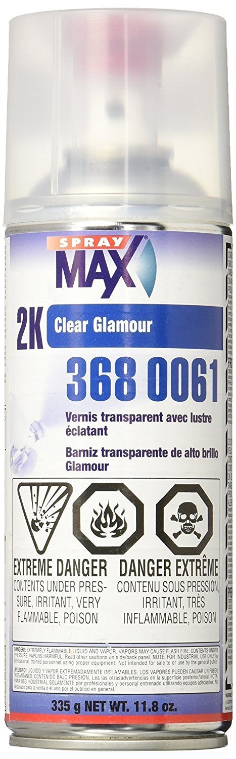 Spray Max 2K High Gloss Finish Clear Coat Spray Paint | Car Parts and Repair for