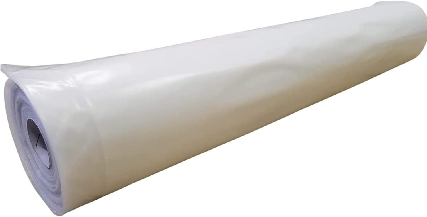 Clear Greenhouse Plastic Sheeting 6 mil 10′ x 50′ 4 Year UV Resistant