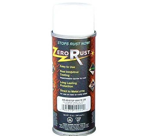 Zero Rust – 67SP – White – Rust Inhibitive Coating – 12oz Aerosol
