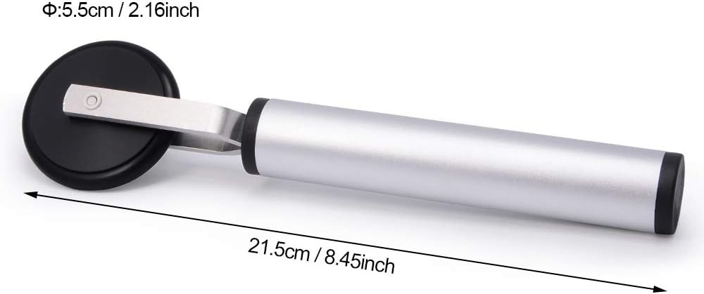 Single Wheel Rubber Seam Roller Car Detailing Tool Vinyl Wrap Silver, Black