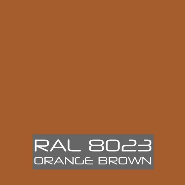 RAL 8023 Orange Brown Powder Coating Paint – New 1LB