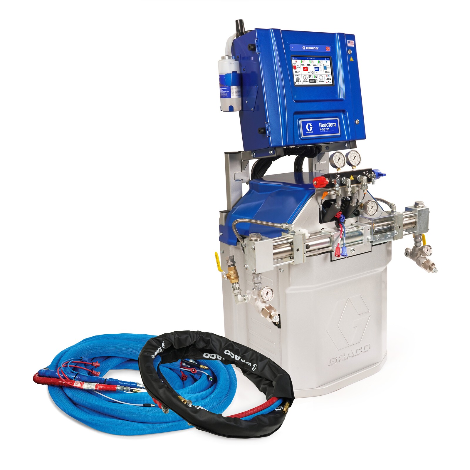 Graco ESR375 Reactor 3 H-50 Pro Tier Spray Foam Proportioner Package, 50 ft Exte