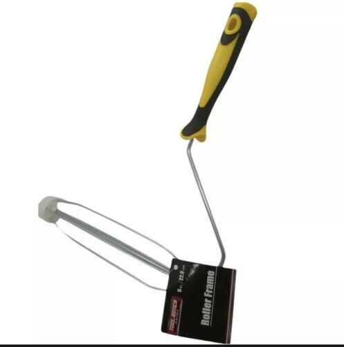 9 Inch Metal Tool Bench Paint Roller Frame With Plastic Handle