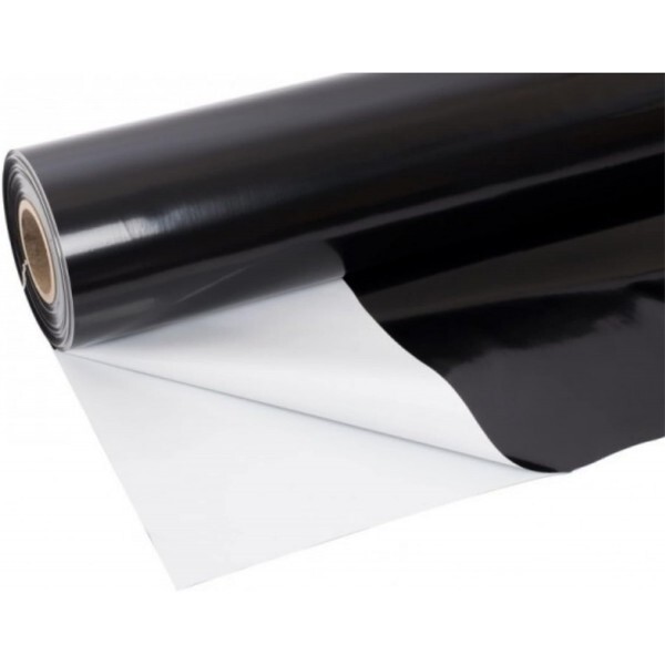 Farm Plastic Supply – Dura Smooth+ Black/White Concrete Vapor Barrier – 20 Mil