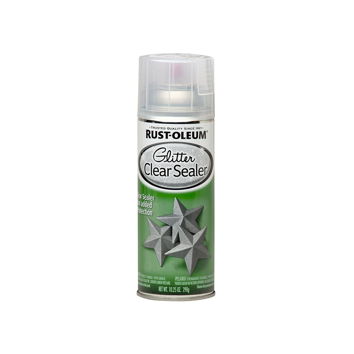 Rust-Oleum 267736 Specialty Glitter 10.25 Ounce (Pack of 1), Clear Sealer