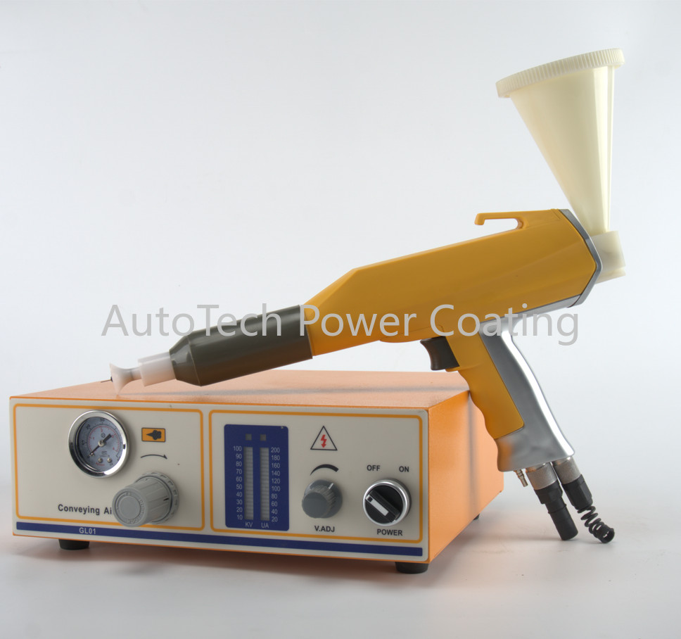 L-01 Lab Manual Electrostatic Powder Spray machine with small Powder Hopper