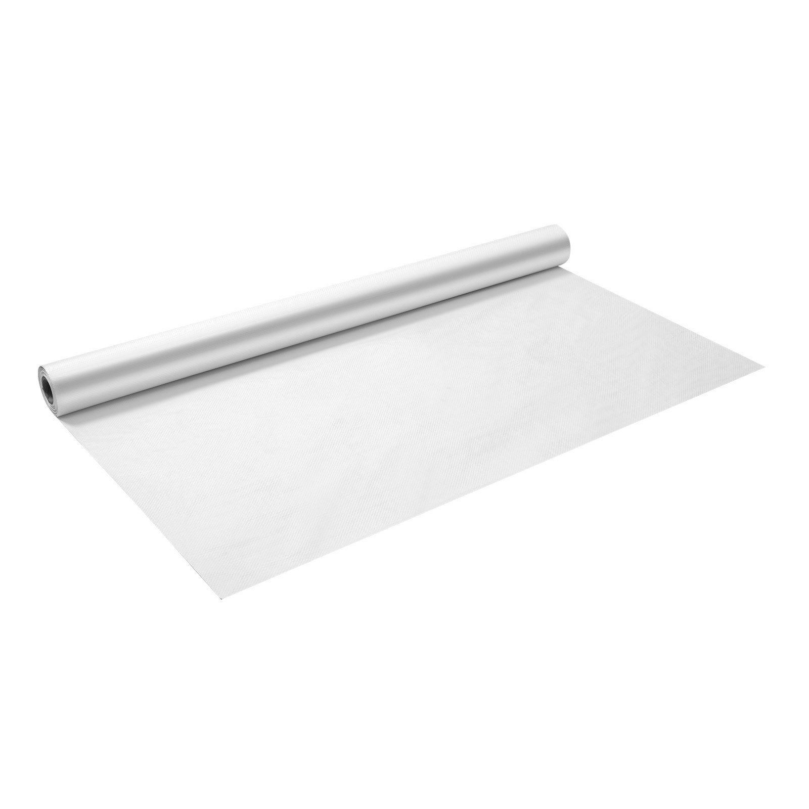9x75ft 0.13mm Thick Heavy Duty Plastic Sheeting & Vapor Barrier White