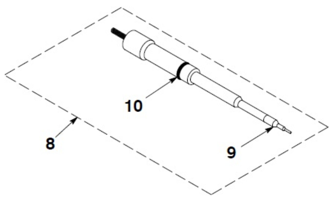 134376 Versa-Spray II Automatic Powder Spray Guns Resistor Holder Spare Parts