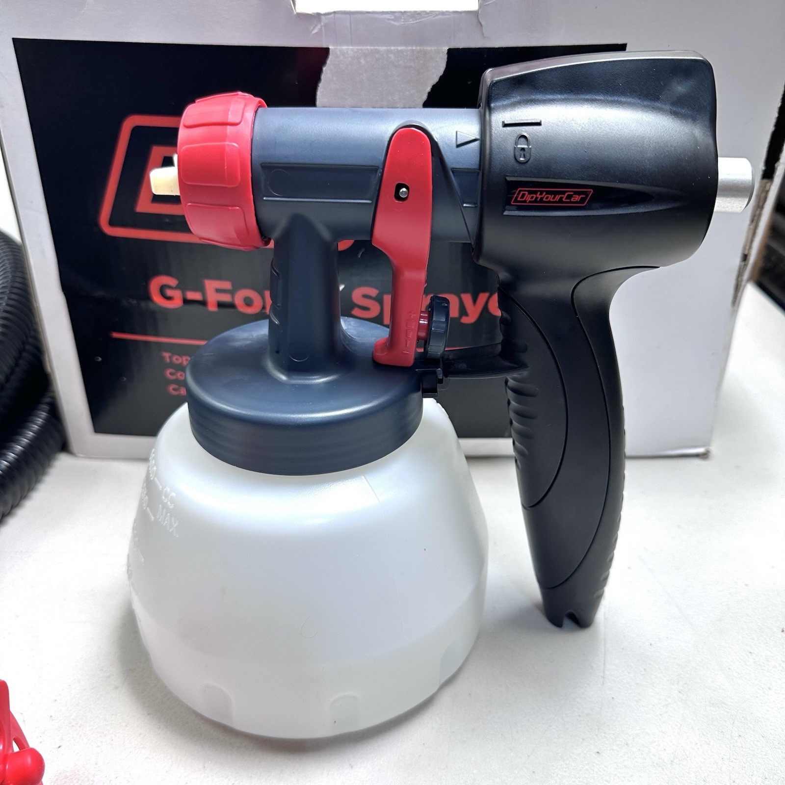 DYC G-FORCE DIPSPRAYER SYSTEM Plasti Dip By Earlex Wagner Spray Gallon Dip