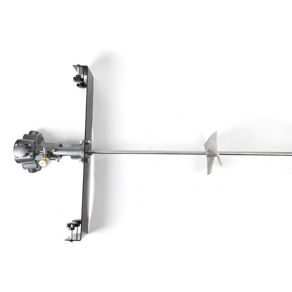 Pneumatic Paint Mixer 1/2HP Fit 50 Gallon Stainless Steel Barrel Coating Blender
