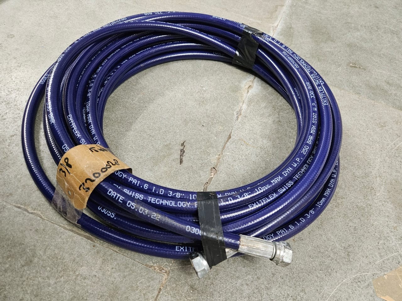 NEW EXITFLEX SWISS TECHNOLOGY PA1.6 PAINT HOSE FREE FAST SHIPPING