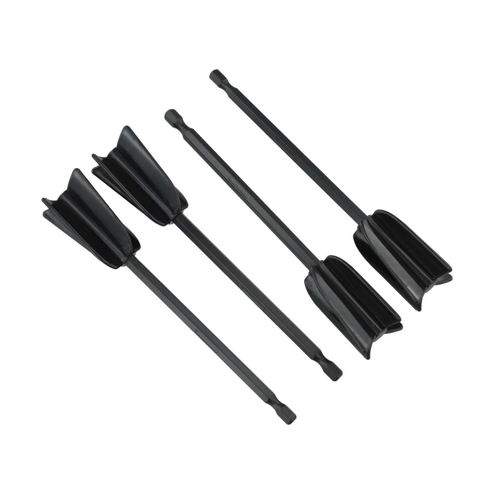 Effortlessly Mix Epoxy and Paint with Standard Hex Shank Resin Paddles Set of 4