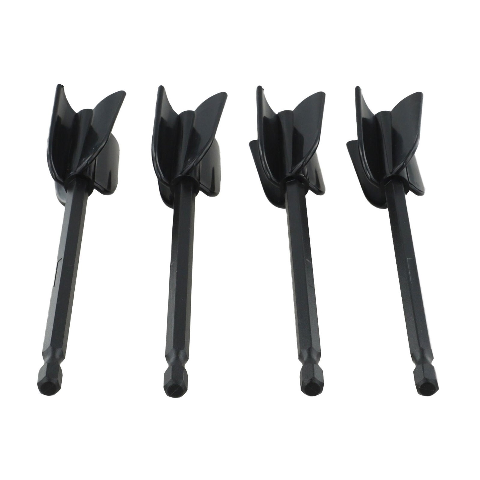 Effortlessly Mix Epoxy and Paint with Standard Hex Shank Resin Paddles Set of 4