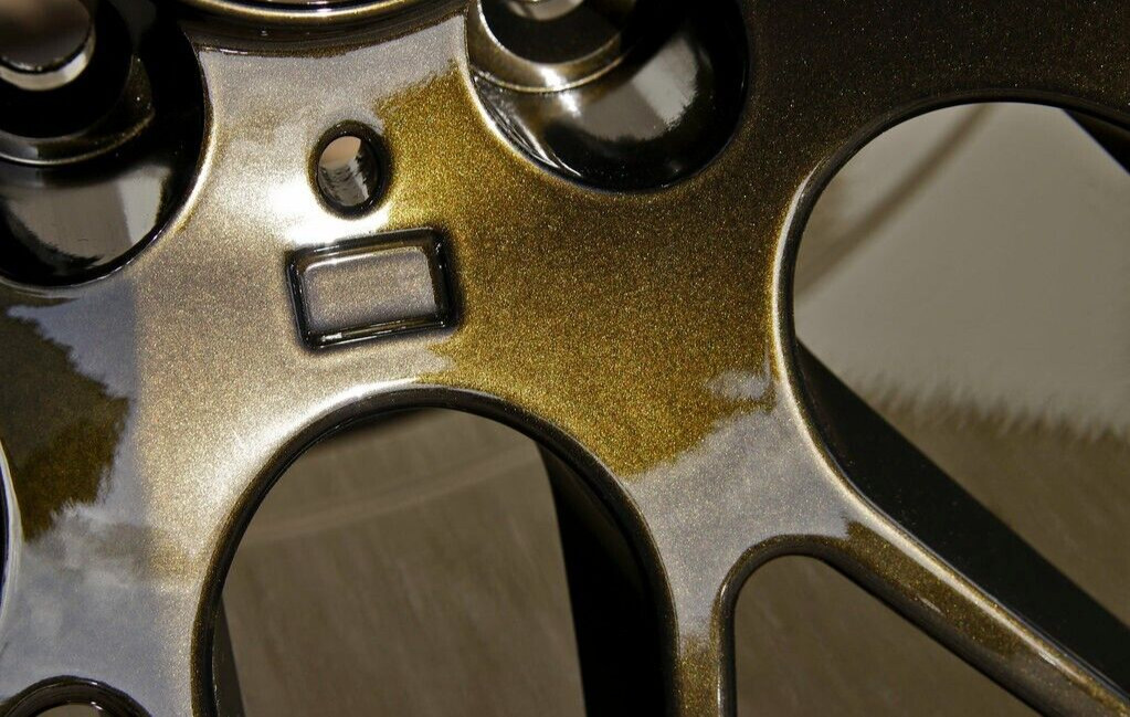 High Gloss Metallic MIDNIGHT GOLD powder coating, 4lbs/1.8kg FREE SHIPPING