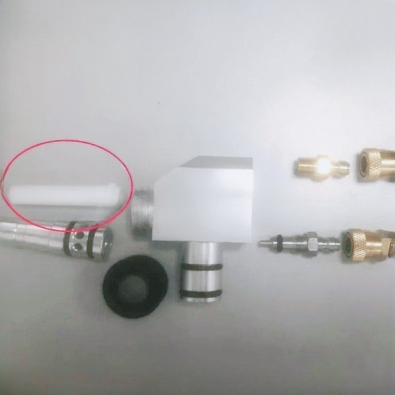 100PCS 1095899 For powder coating pump Throat Tivar Venturi Suction Tube