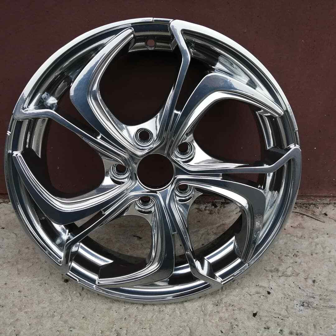 HiGloss MIRRORLIKE SUPER CHROME powder coating paint, 4lb/1.8kg FREE SHIPPING