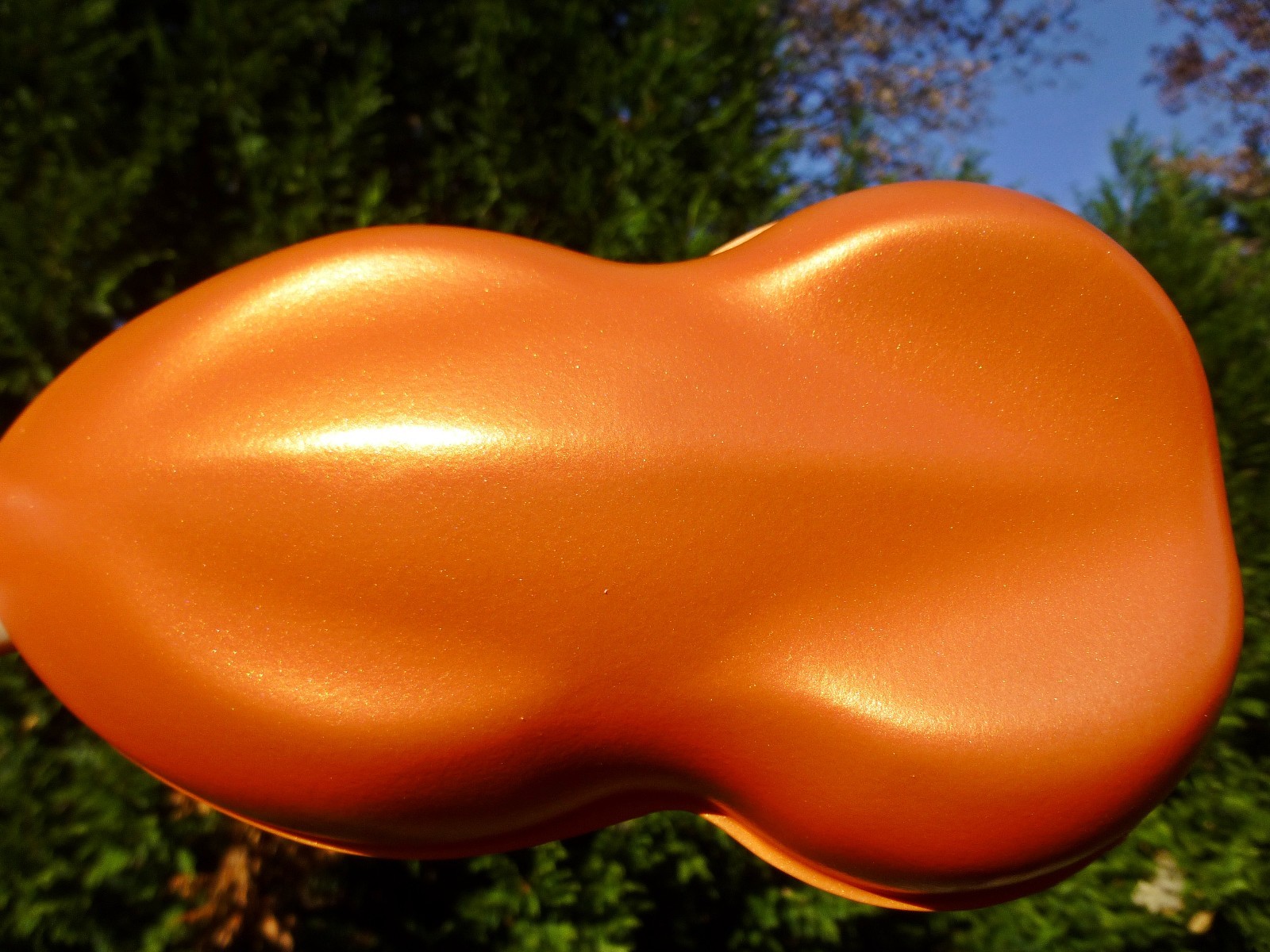 Fightin Tiger Orange Pearl Pigment Clearcoat Automotive Urethane HOK