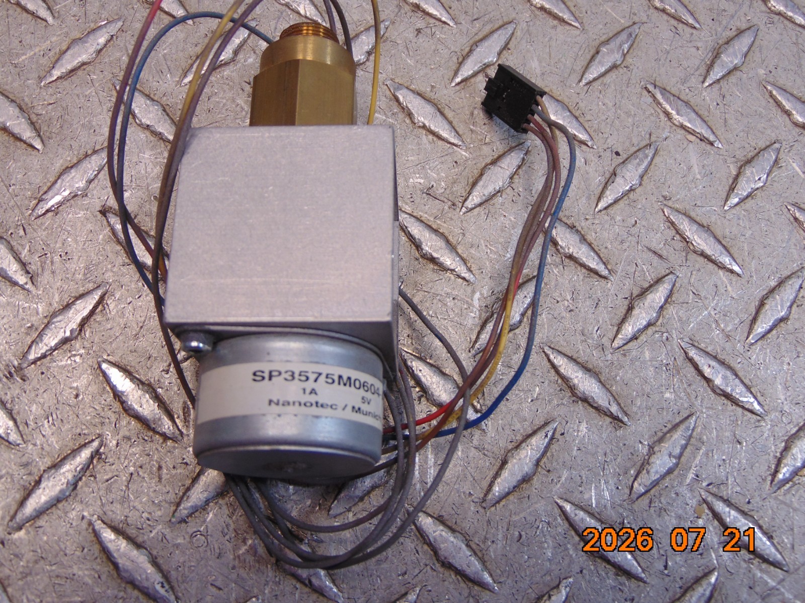 (1) ITW GEMA THROTTLE MOTOR THROTTLE STEPPER