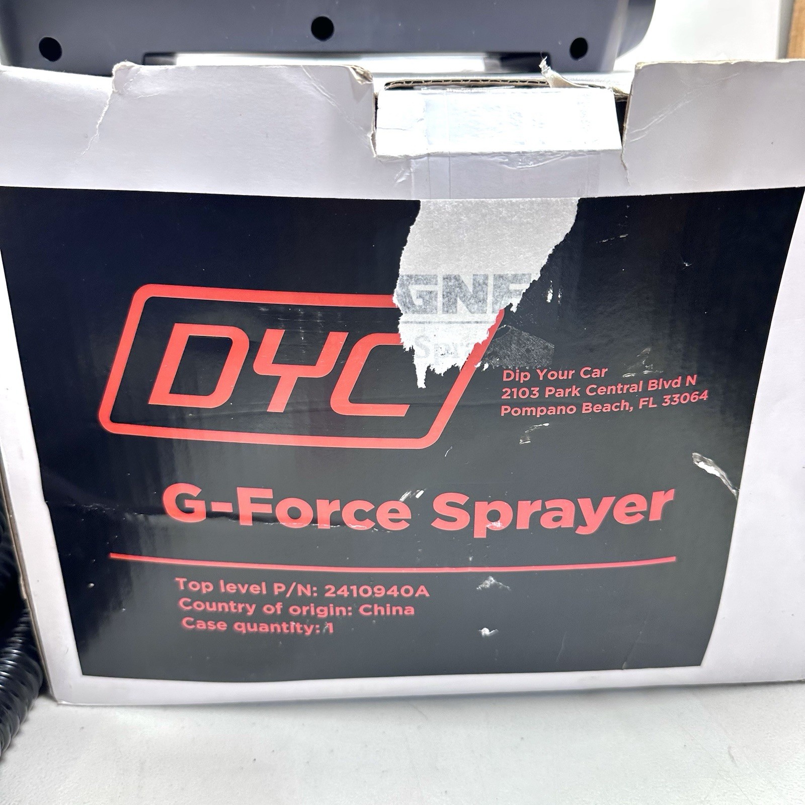 DYC G-FORCE DIPSPRAYER SYSTEM Plasti Dip By Earlex Wagner Spray Gallon Dip