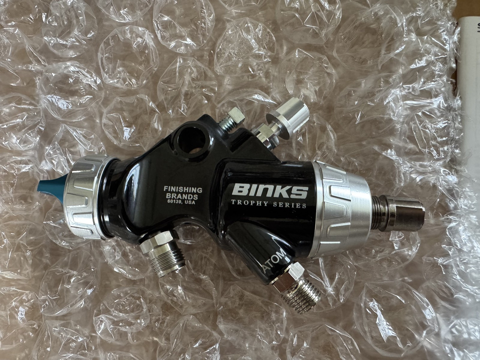 Binks 3465-85HV-33S0 Trophy Auto 85 X 33HVLP Spray Gun New OEM USA NextDay Air