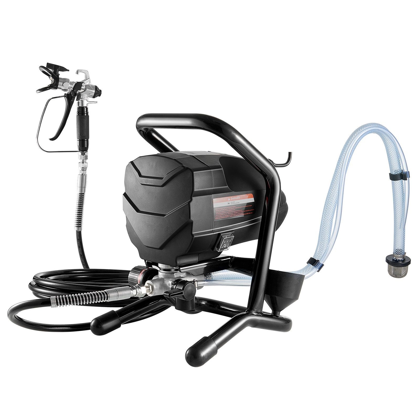 Stand Airless Paint Sprayer, 650W High Efficiency Airless Sprayer, 3000PSI