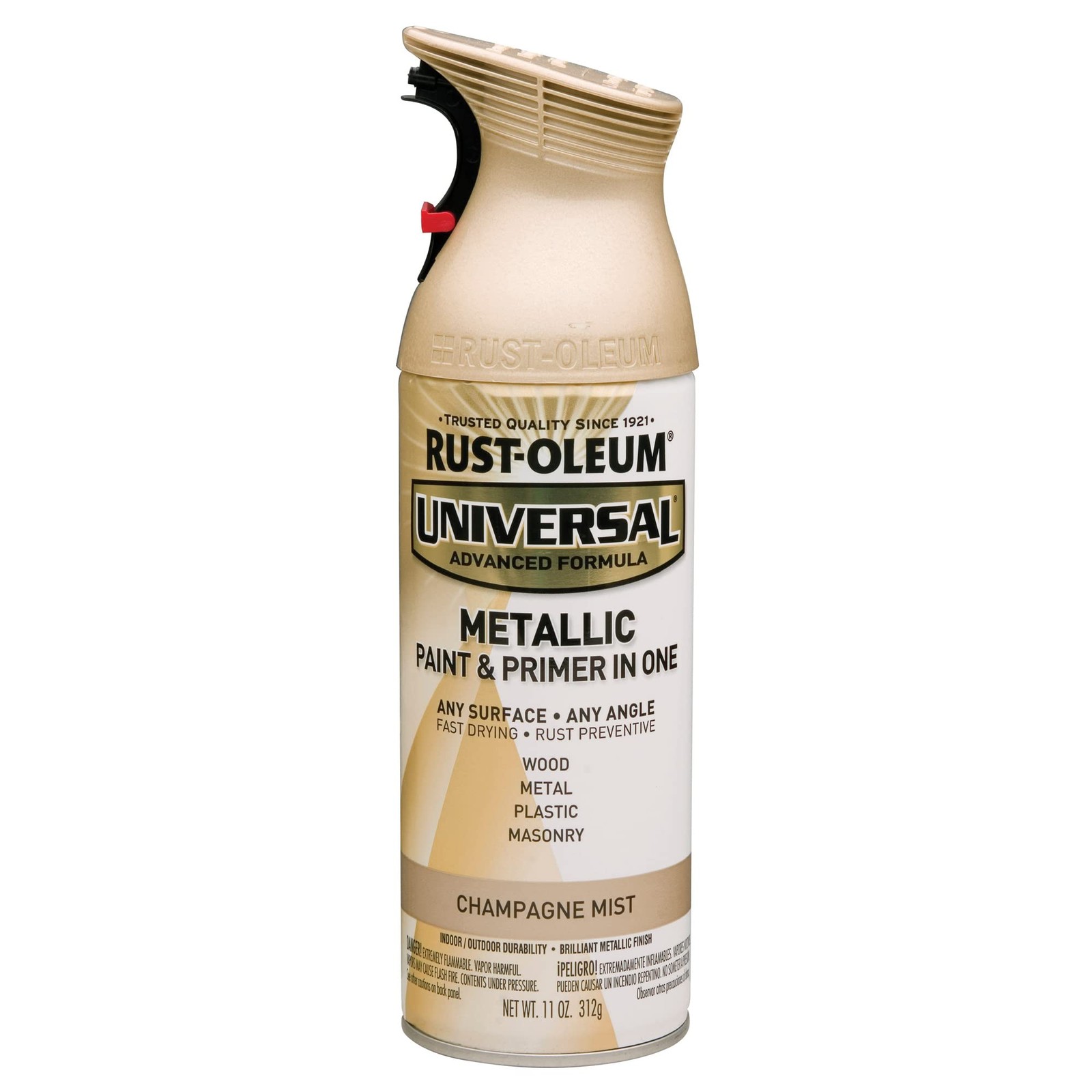 Rust-Oleum 261415 Universal All Surface 11 Ounce (Pack of 1), Champagne Mist