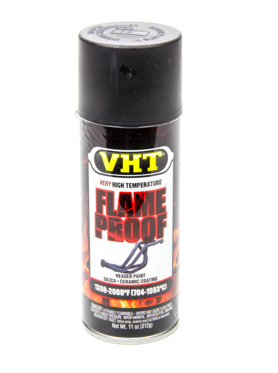 Flat Black Hdr. Paint Flame Proof