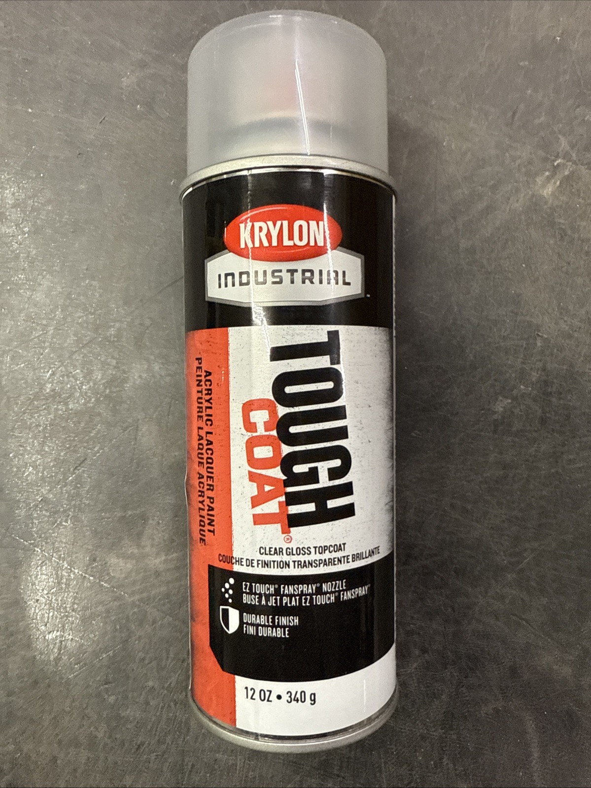 Krylon Tough Coat clear gloss topcoat 1- 12 Ounce Aerosol