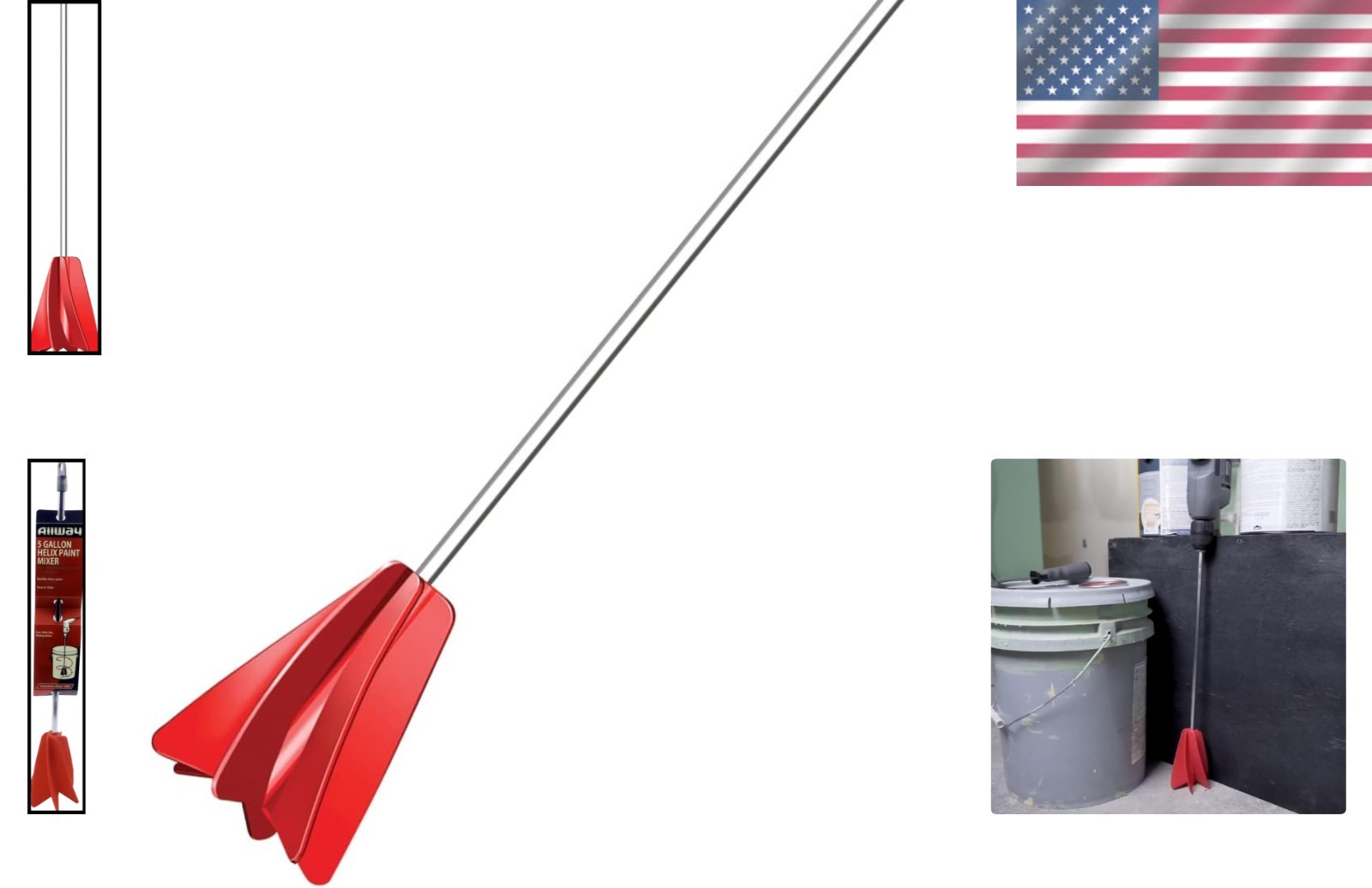HM5 Helix Paint Mixer – Heavy-Duty Drill Attachment for Perfectly Mixed Paint