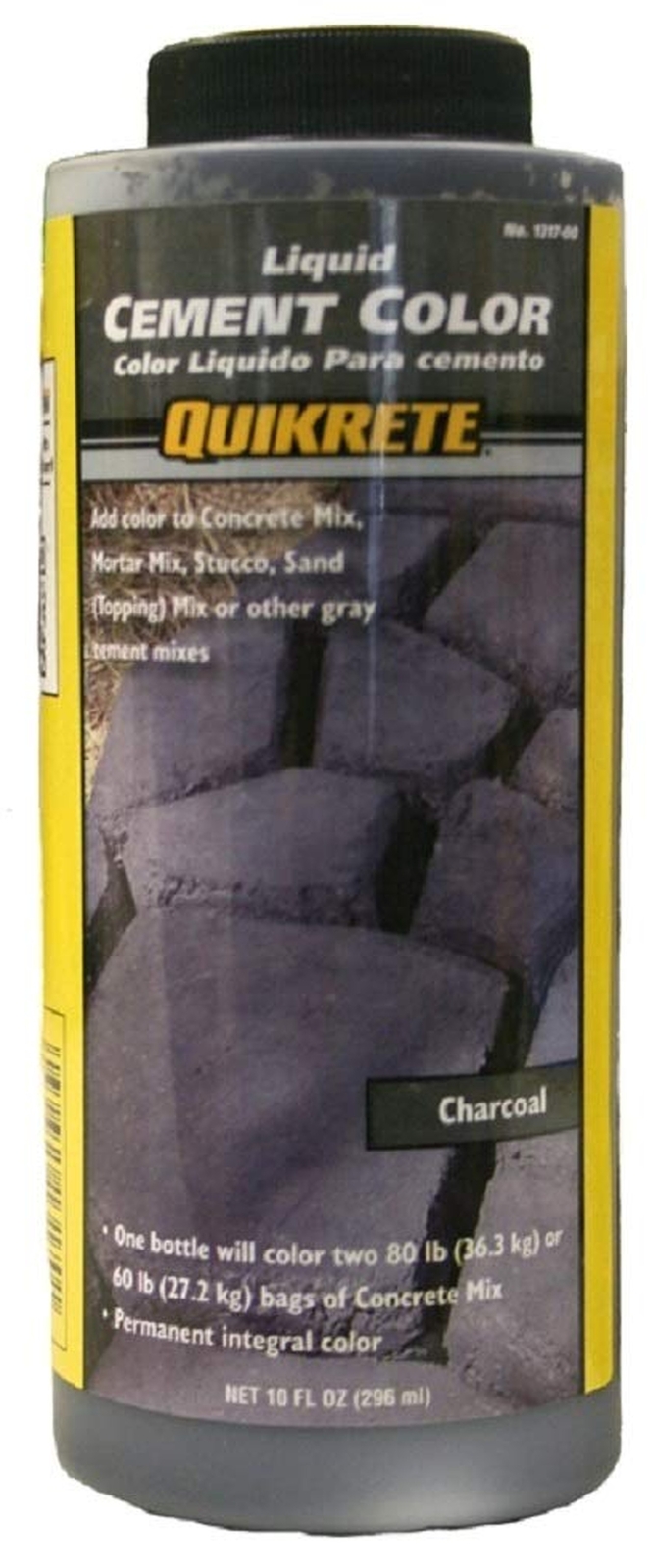 Quikrete Quikrete-1317-00 1317-00 Liquid Cement Color, 10oz, Charcoal