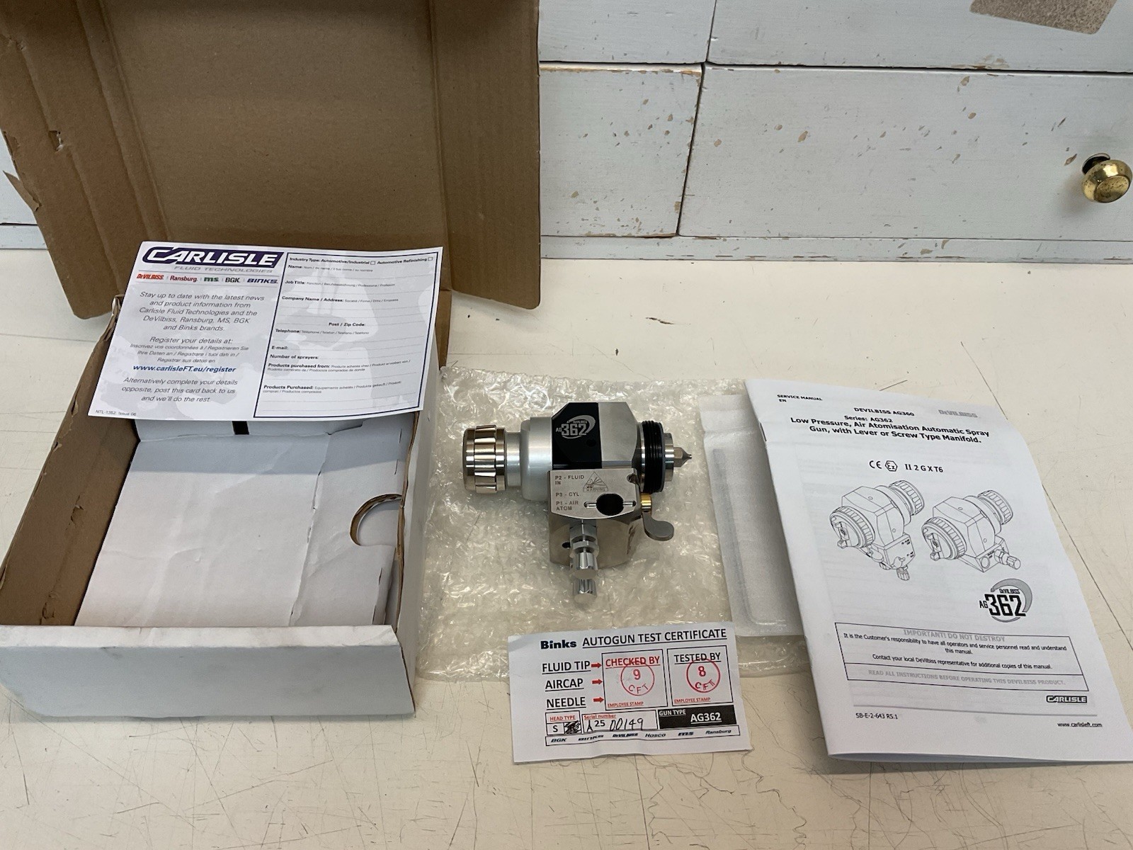 DeVILBISS AG362 Proc-215-10 Auto Spray Gun